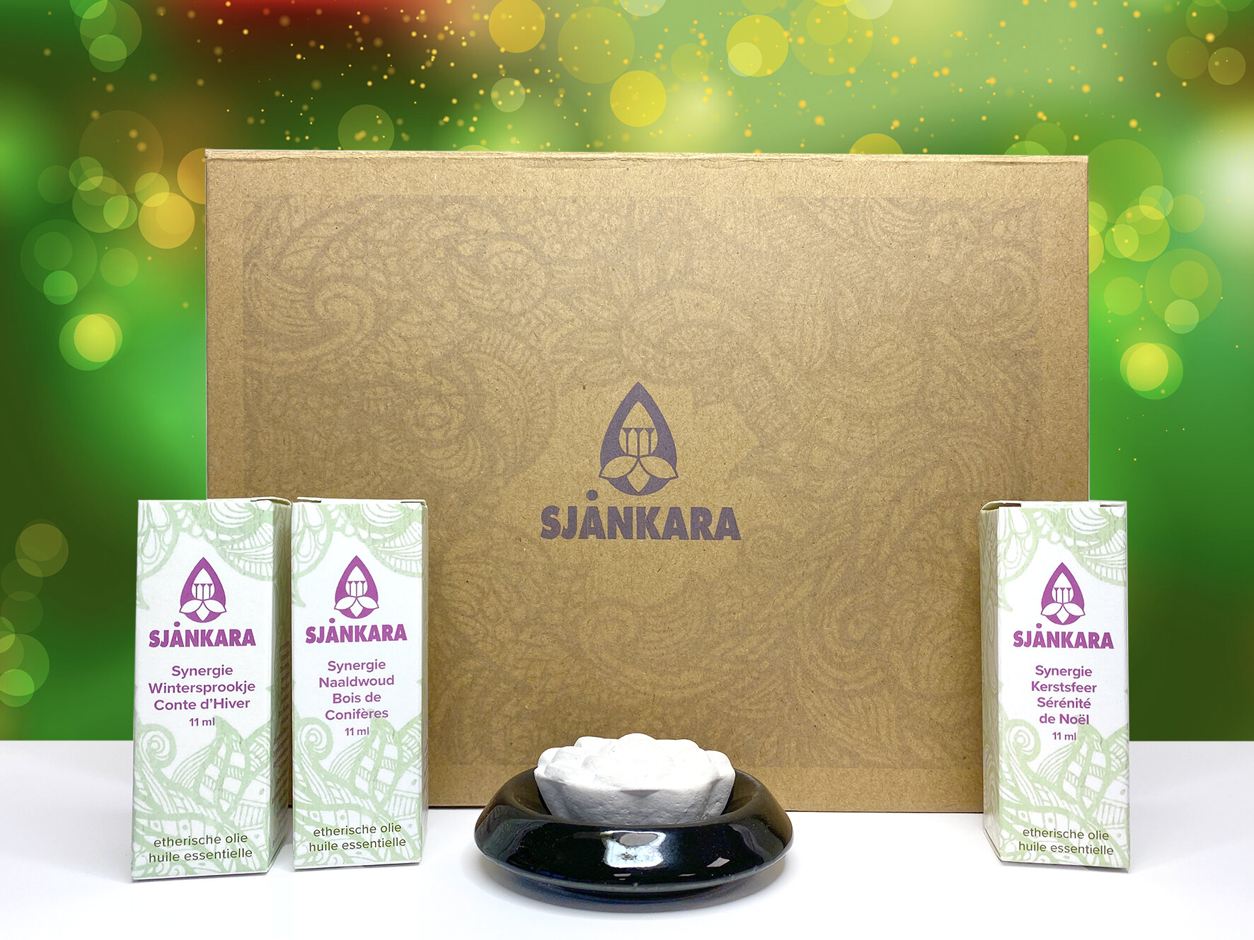 cadeaupakket  Kerstsfeer